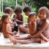 Yanomami-Kinder aus Ixima
