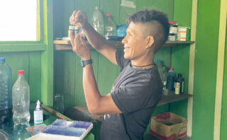 Marciel kann nun optimal in der Krankenstation arbeiten