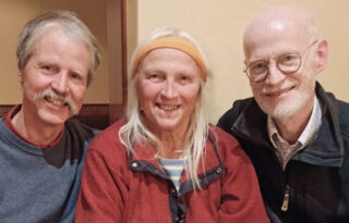 Unsere langjährigen Unterstützer Andreas Gruber (links) und Uli Wandt (rechts)