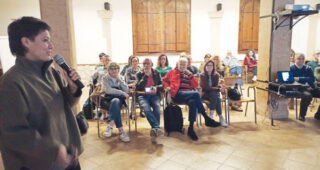 Sofia im Vortrag in Zesano